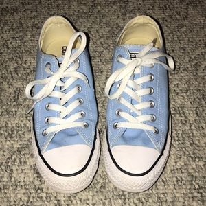 Light blue converse